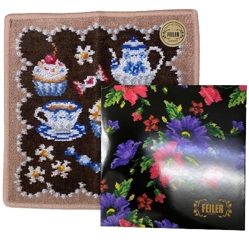 feiler（フェイラー） ハンカチ1枚用有料袋付(リボンなし) レター