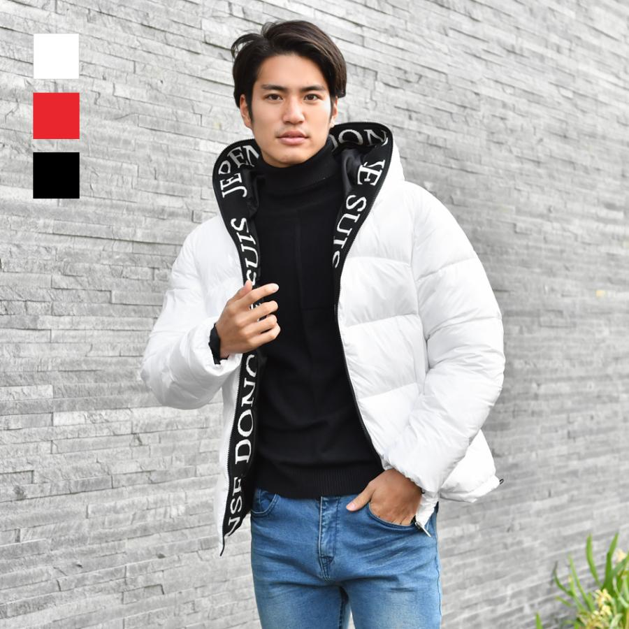 EVOLUTION（エボリューション） ダウン メンズ 中綿 撥水 白 赤 黒