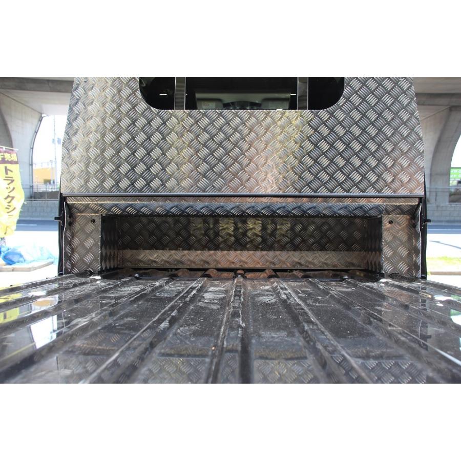 ダイハツ ハイゼットジャンボ 500系 鳥居下開口部カバー AL縞板仕様