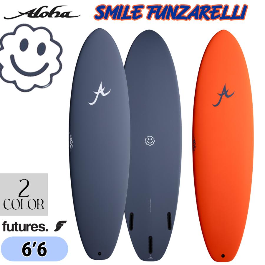 25 ALOHA SURFBOARDS アロハ サーフボード SMILE FUNZARELLI SUPERCORE