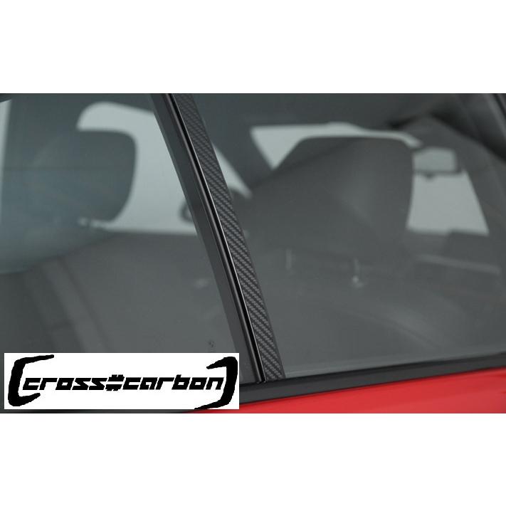 SUBARU スバル インプレッサ GRB用 リアルカーボン ピラーパネル 6点