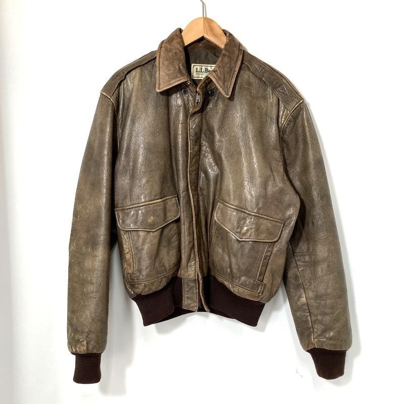 L.L.Bean（エルエルビーン） レザージャケット A-2 フライトジャケット