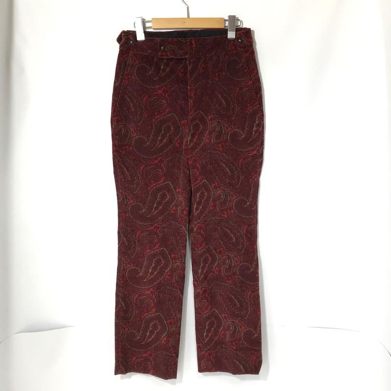 Needles（ニードルス） コーデュロイパンツ J0061 ペイズリー柄 総柄