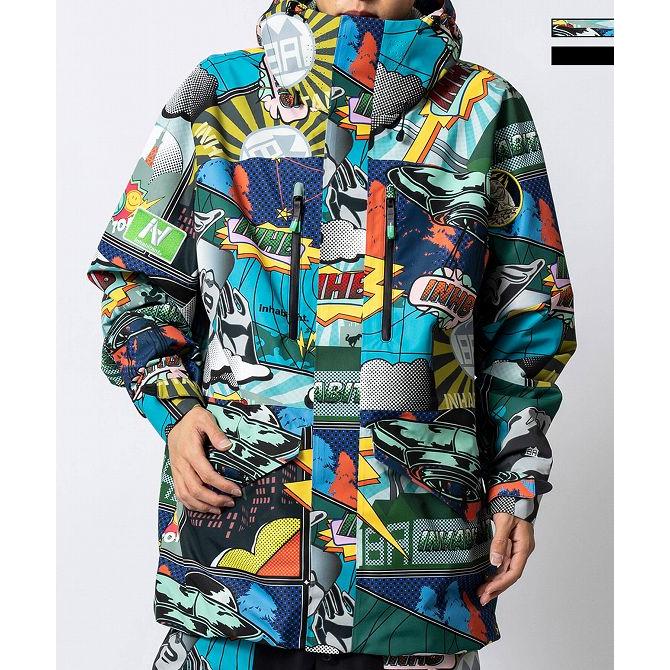 inhabitant（インハビタント） ジップスノージャケット スキーウェア