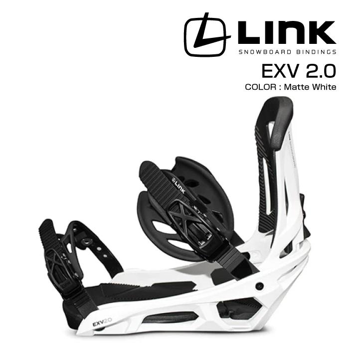 日本正規品 スノーボード ビンディング リンク LINK EXV 2.0 Matte