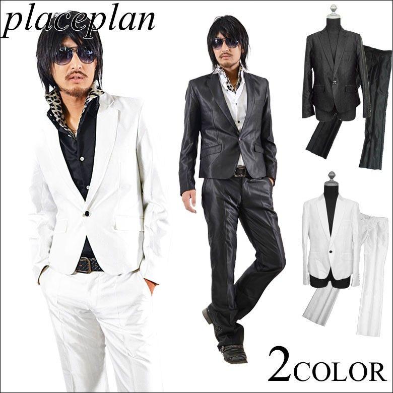 閉店セール】スーツ メンズ スーツセットアップ ショート丈 上下セット