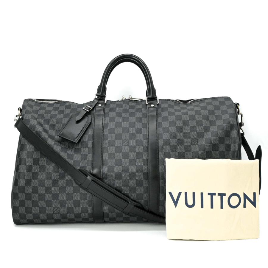 美品】LOUIS VUITTON ヴィトン キーポル バンドリエール 55 ボストン