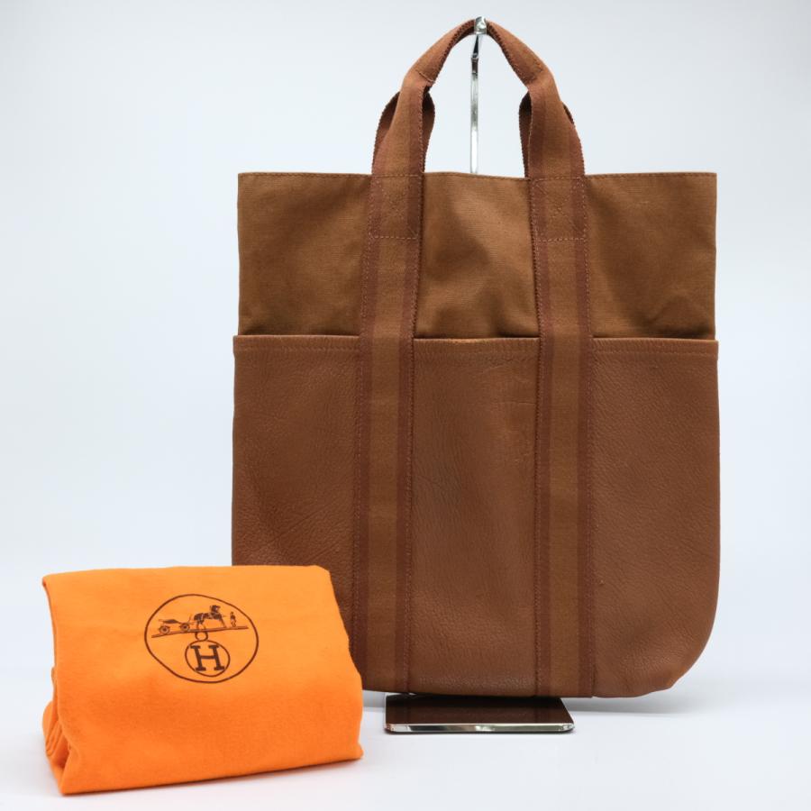 HERMES（エルメス） フールトゥ カバス トートバッグ ハーフレザー