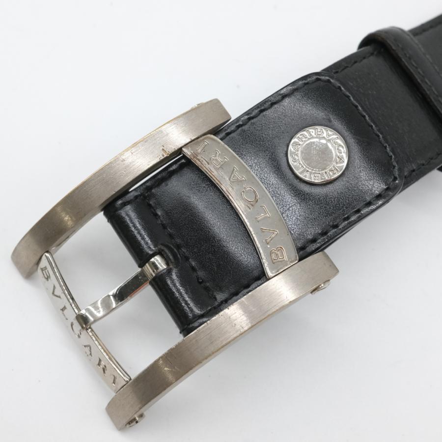 BVLGARI ブルガリ アショーマ ベルト 黒 ブラック 29716 : ブランド