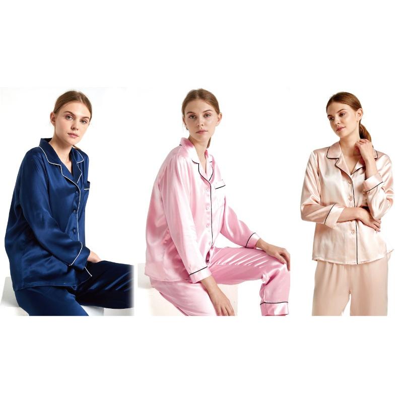 シルクパジャマ シルク100% パジャマ 絹 100% レディース ナイトウェア