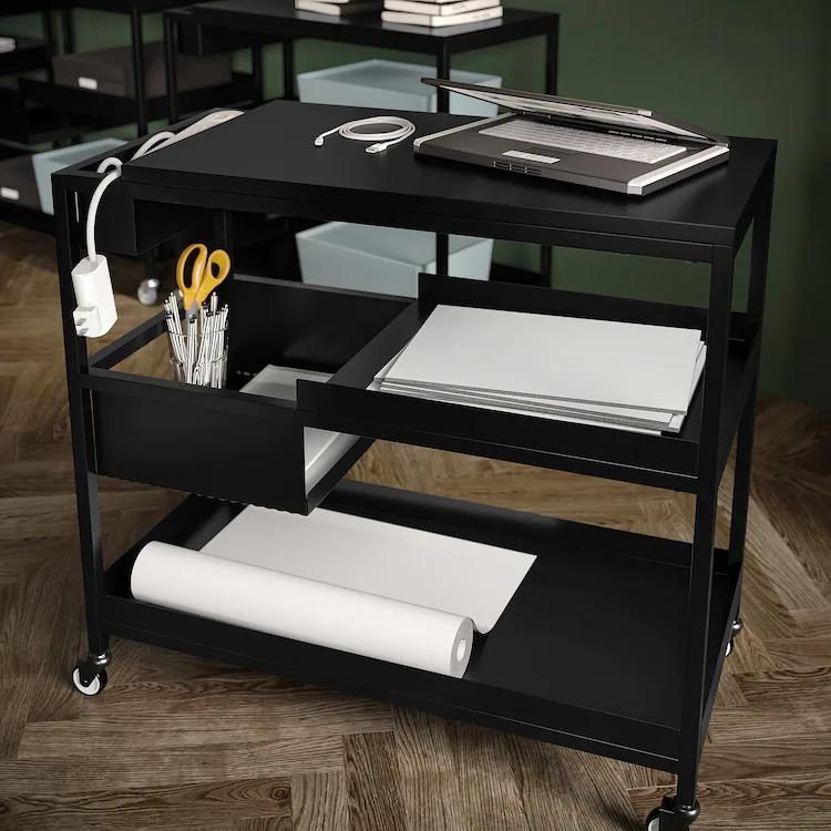 イケア（IKEA） IKEA - - TROTTEN -トロッテン- ワゴン チャコール