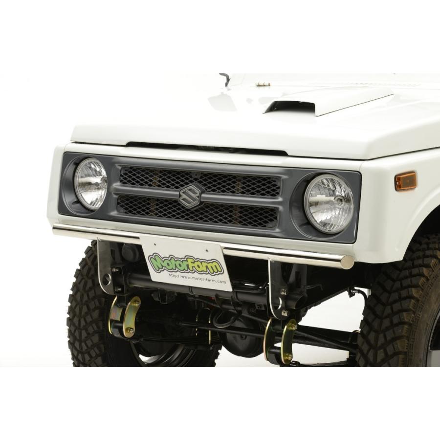 FARMバンパー ステンレス曲げタイプ フロント用 SJ30・JA11・JA22