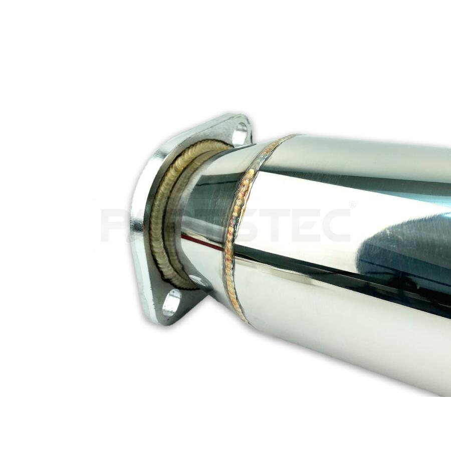 触媒 ストレートパイプ オールステンレス 競技用 タービン 排気効率