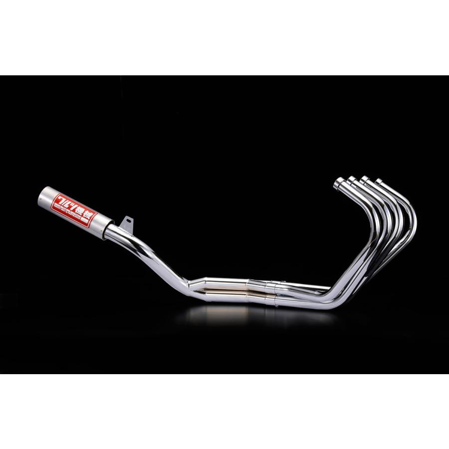 ワルツ機械曲げマフラー CBR400F メッキ 【送料無料】 15029