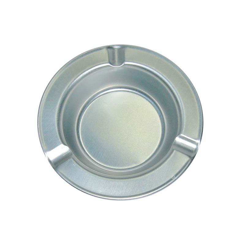 アルミ製 灰皿 シルバー 前川金属工業所 平灰皿 卓上灰皿 アルミ製品
