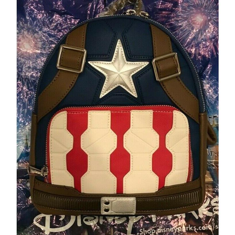 ラウンジフライ Loungefly ディズニー マーベル キャプテン アメリカ