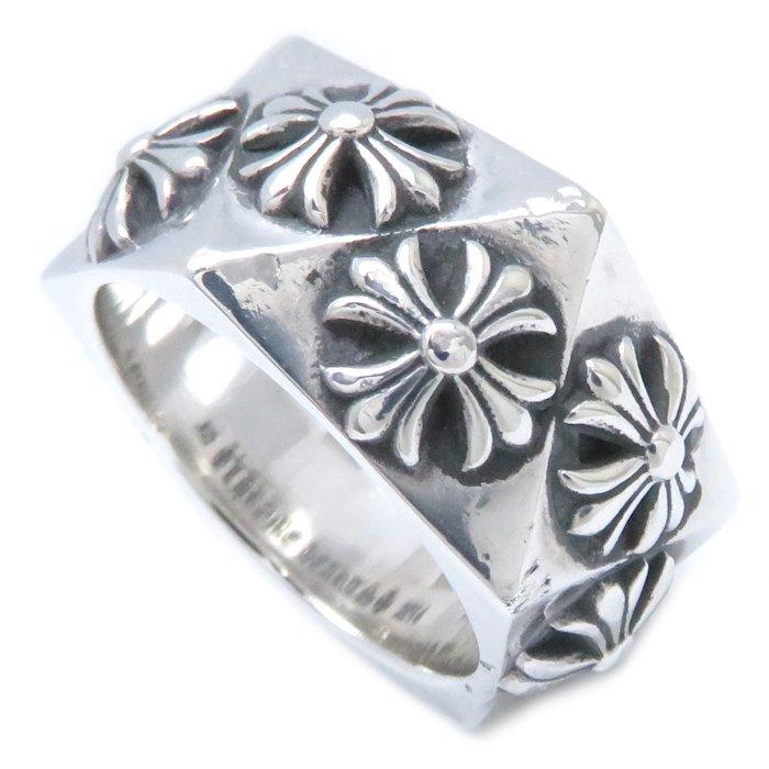 CHROME HEARTS（クロムハーツ） ペンタゴン リング CH プラス SV925 17