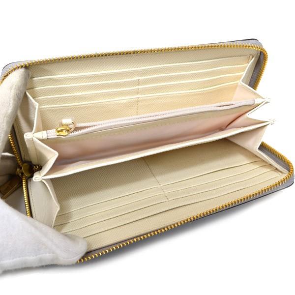 COACH（コーチ） 長財布 レザー ホログラム アコーディオン ジップ