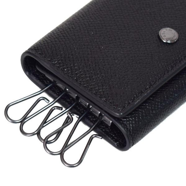 COACH（コーチ） キーケース メンズ クロスグレイン レザー 5連 キー