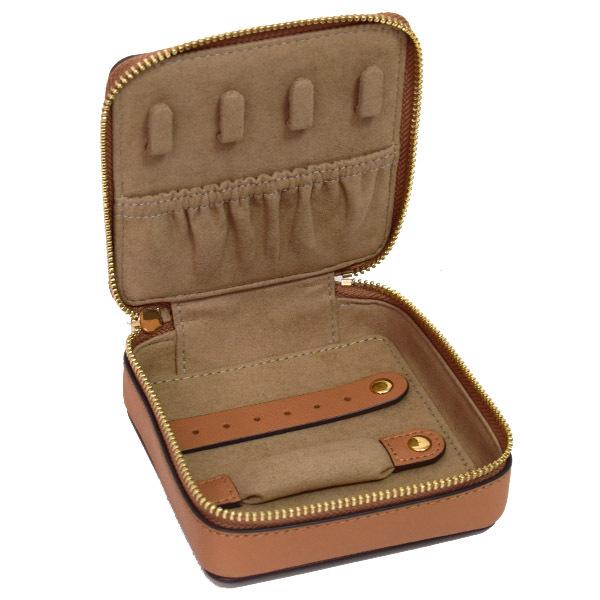 TORY BURCH（トリーバーチ） ジュエリーケース サフィアーノレザー