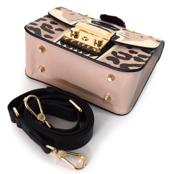 FURLA（フルラ） バッグ レザー メトロポリス ヒョウ モチーフ