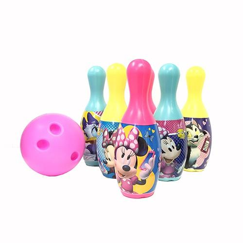 ミニーちゃん ボウリングセット 14097 おもちゃ ボーリングセット