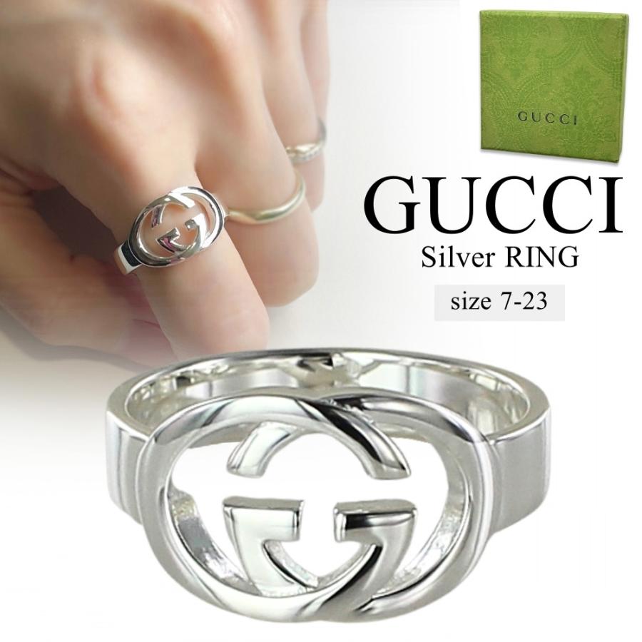 GUCCI（グッチ） リング 指輪 メンズ レディース シルバー925 GUCCI
