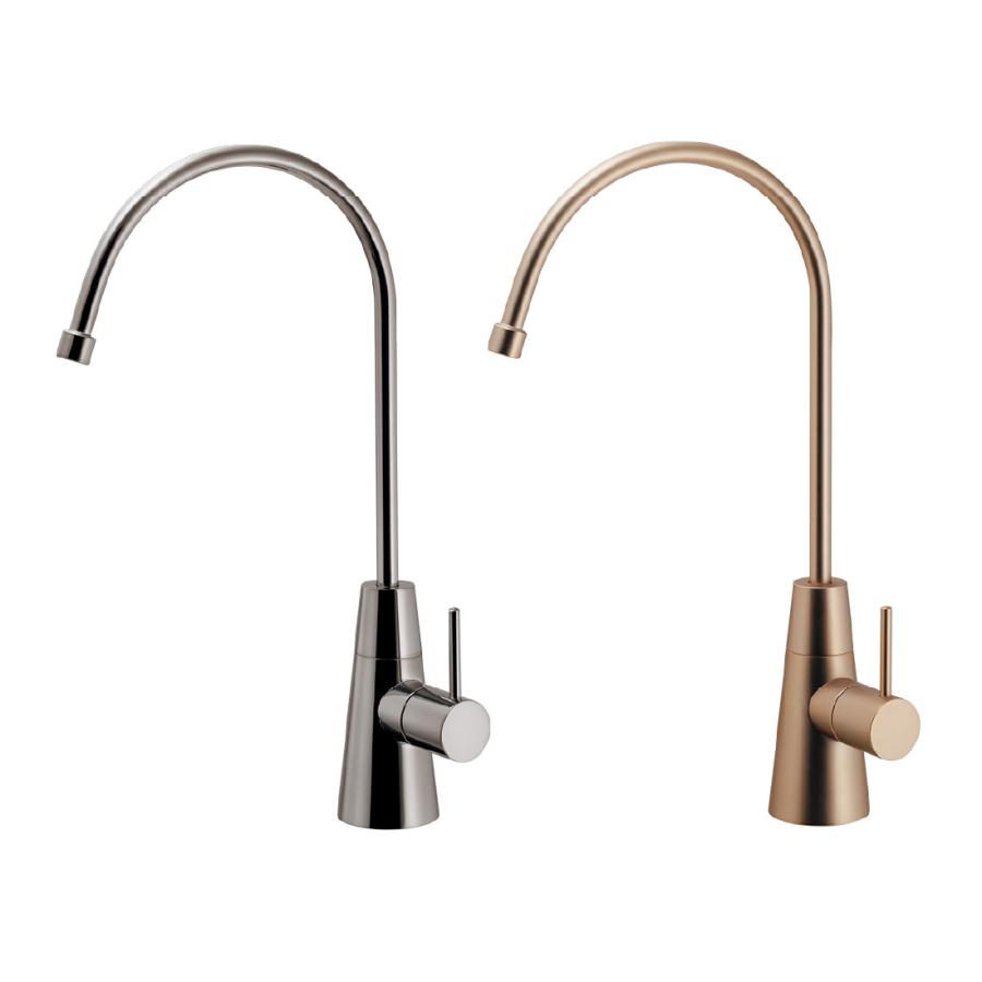 取寄品) 721-011 浄水器用元止め水栓 アンダーシンク対応 25mm取付穴用