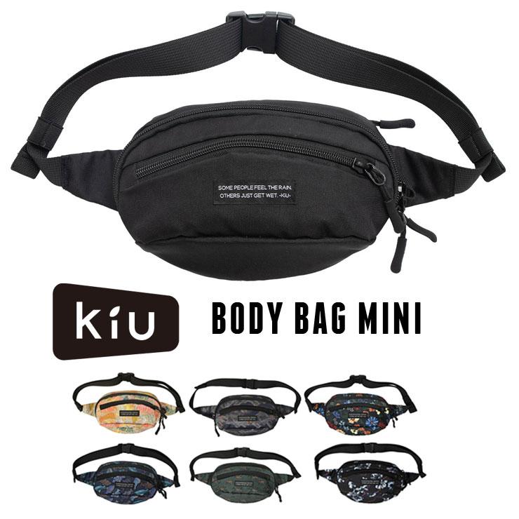 KiU（キウ） ボディ バッグ 300D ボディバッグ ミニ k376 ウォーター