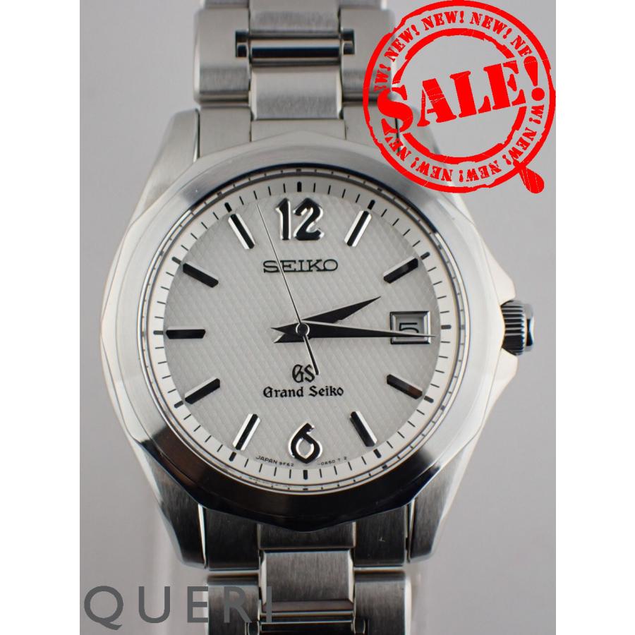 Grand Seiko グランドセイコー 9Fクォーツ デイト 12角ベゼル ホワイト