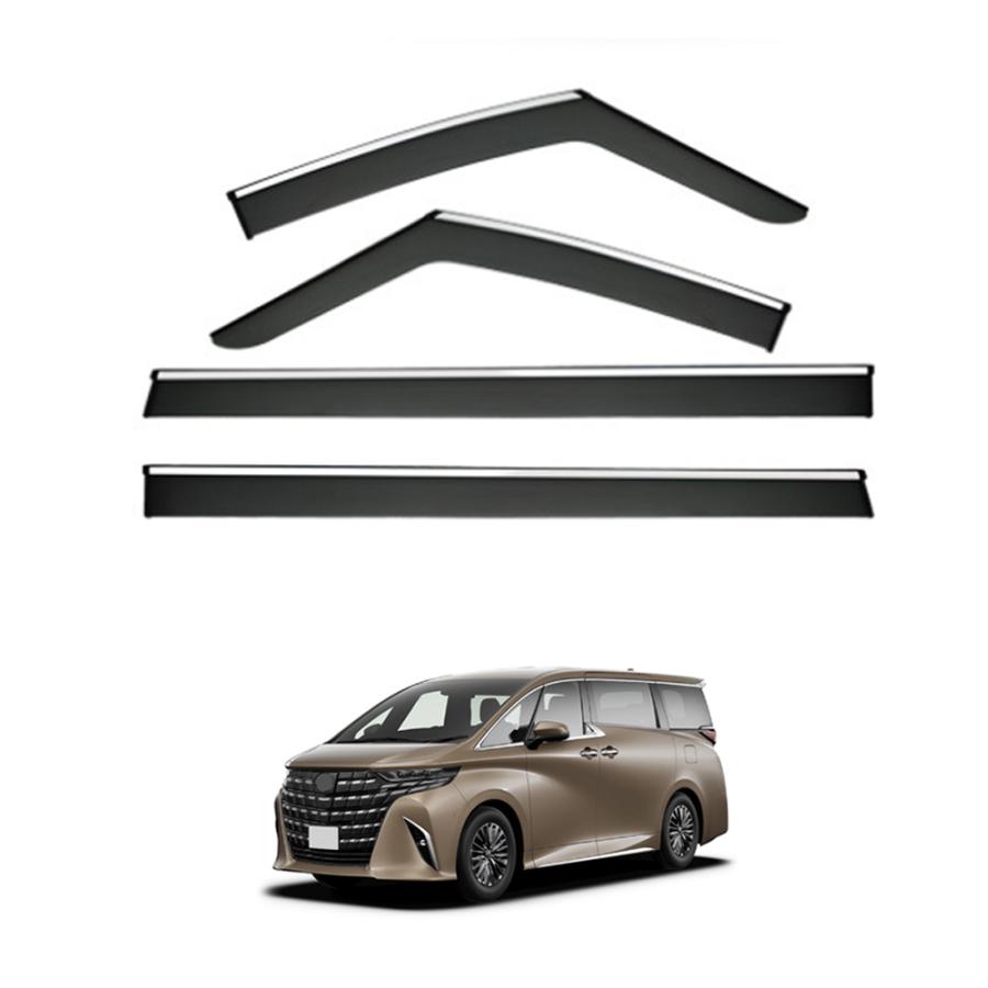 RF177 アルファード40系 ドアバイザー サイドバイザー 専用設計 雨よけ