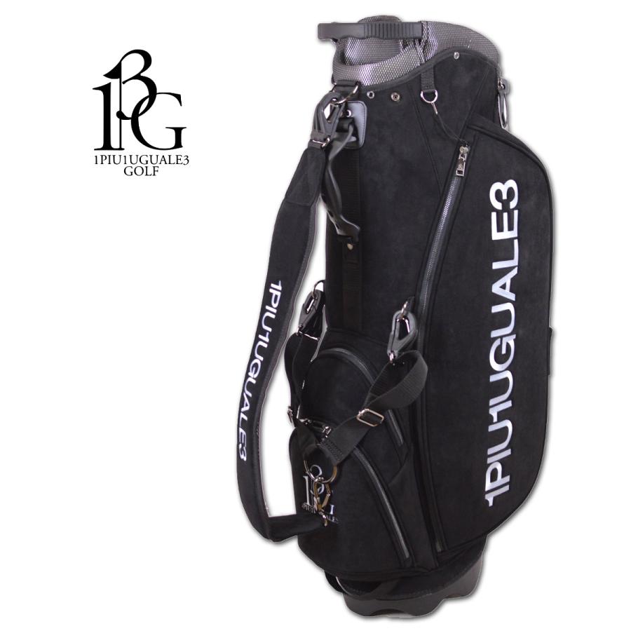 1PIU1UGUALE3 GOLF キャディバッグ ゴルフバッグ スタンド ウノピゥ