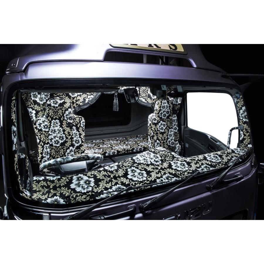 トラック 雅 ダッシュボードマット 金華山 みやび桜 ファイブスター