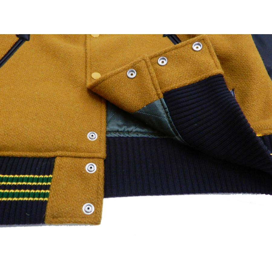 WHITESVILLE ホワイツビル スタジャン WV14904 メルトン x 本革