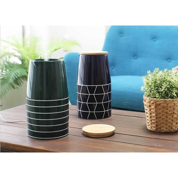 Onlili オンリリ 加湿器 卓上 ( 陶器 アロマ超音波式加湿器 M ONL