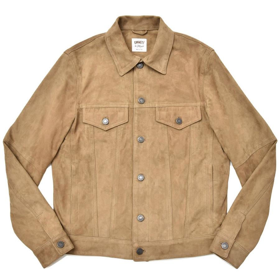 EMMETI（エンメティ）JACK ゴート スエード Gジャン型 ジャケット