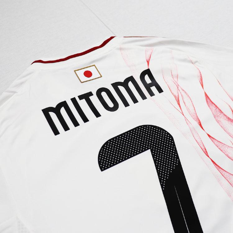 adidas（アディダス） ＃7 三苫薫 サッカー 日本代表 2024 アウェイ