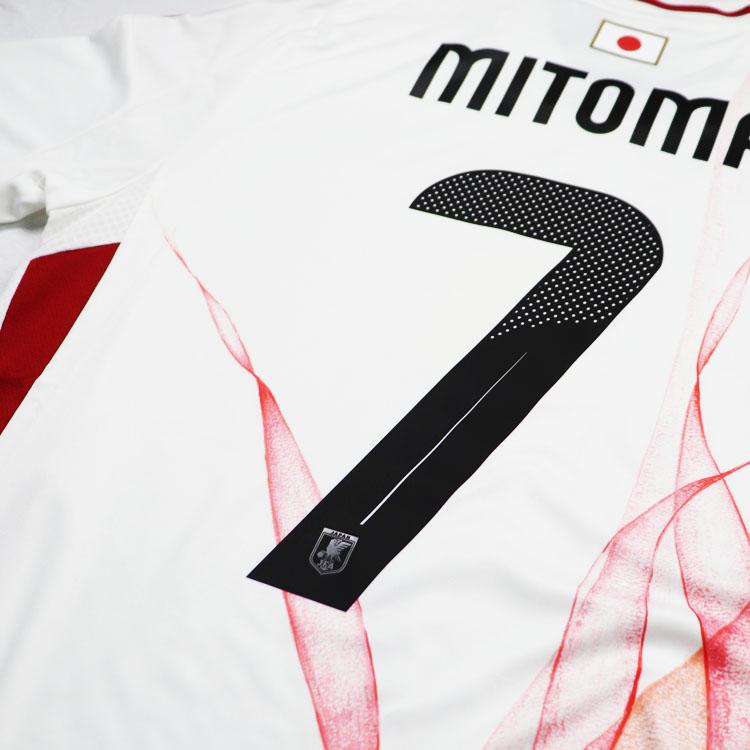 adidas（アディダス） ＃7 三苫薫 サッカー 日本代表 2024 アウェイ