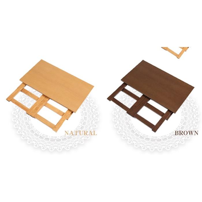 折りたたみテーブル 木製 高さ55cm 木製折りたたみテーブル 収納可能