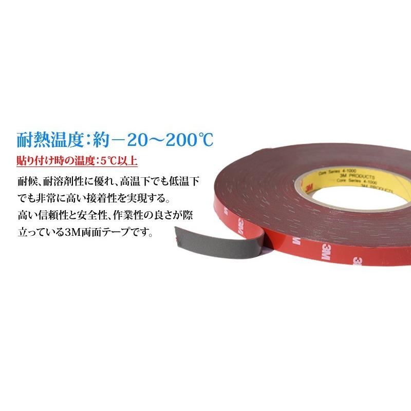 ponzu 3M RT8004 車用両面テープ 5㍉×22㍍ 22巻 ponzu 3M RT8004 車