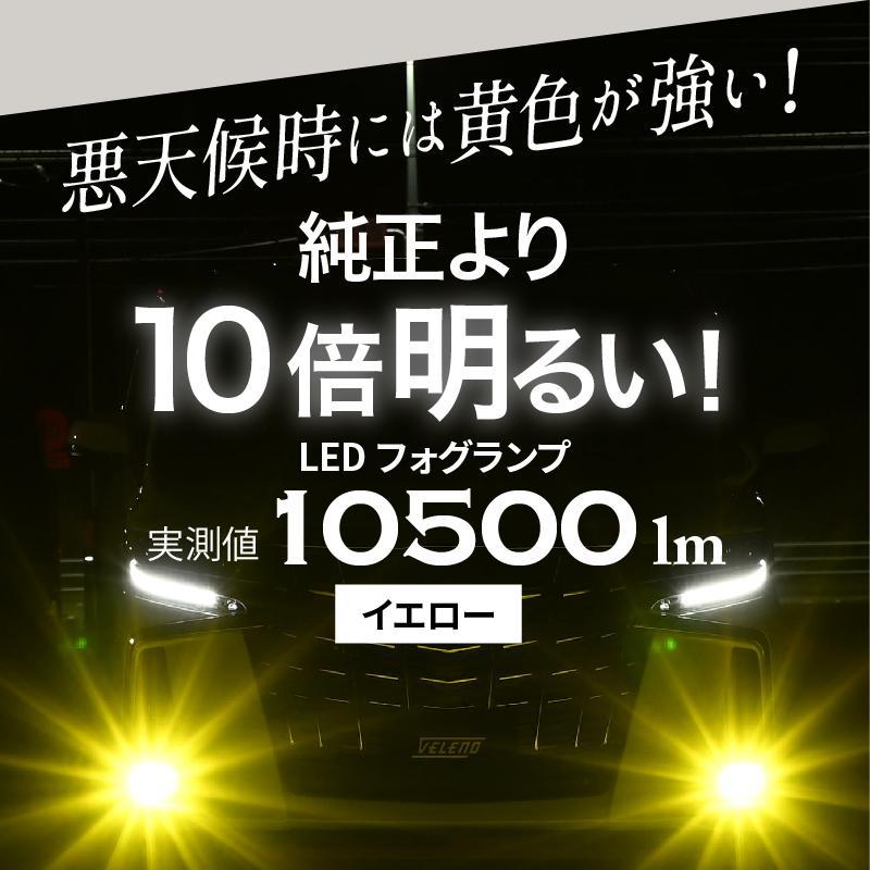 VELENO レジェンド LEGEND H16.10 〜 LEDフォグランプ イエロー