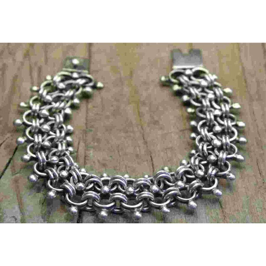 ブレスレット メキシカン ジュエリー ヴィンテージ シルバー 925 (B030