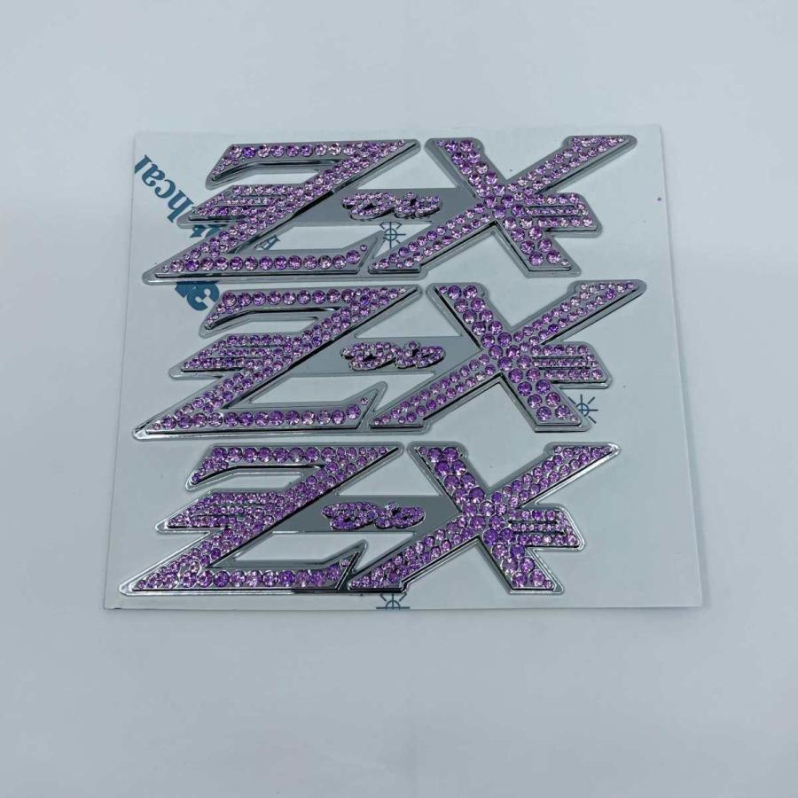 セール ライブDio ZX AF35 クリスタル 3Dエンブレムメッキ パープル