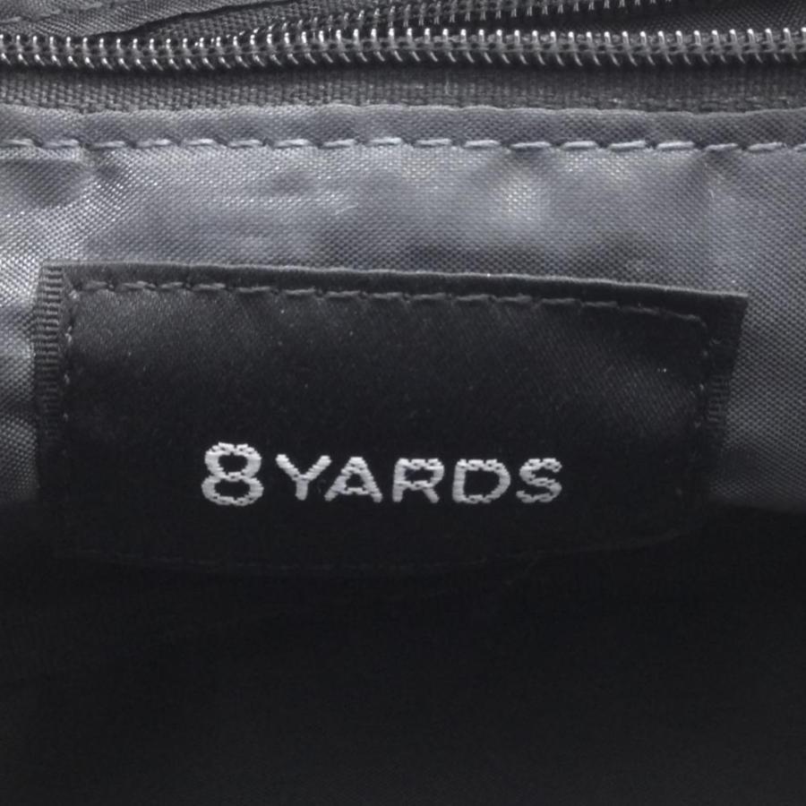 ☆20%OFF価格☆【美品】8YARDS ハチヤーズ カートバッグ 黒 蜂刺しゅう