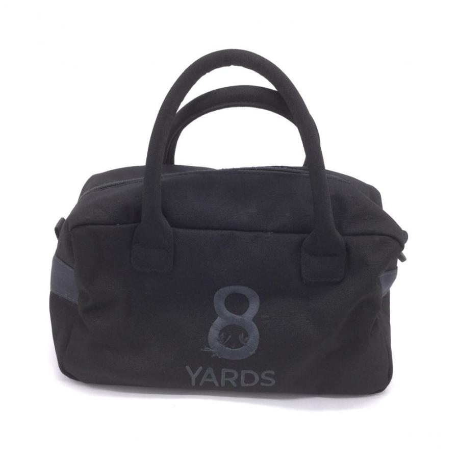 ☆20%OFF価格☆【美品】8YARDS ハチヤーズ カートバッグ 黒 蜂刺しゅう
