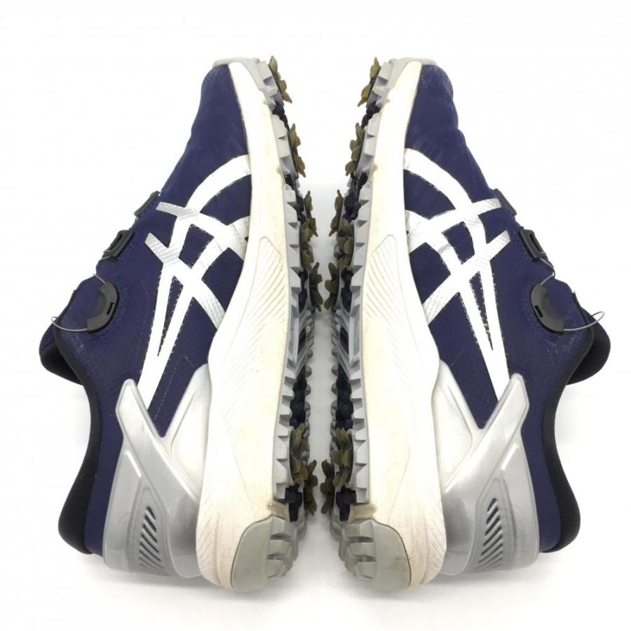 ASICS アシックス ゴルフシューズ ネイビー×シルバー ゲルコース
