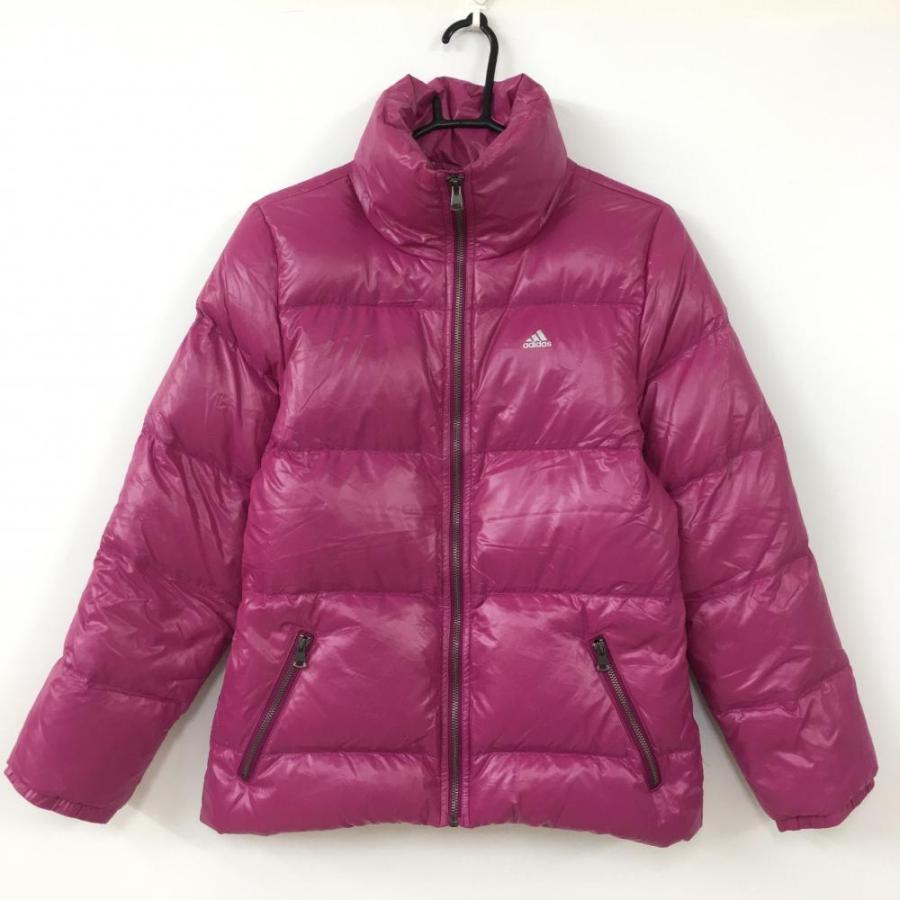 adidas（アディダス） ダウンジャケット ピンク シンプル ダウン袖63