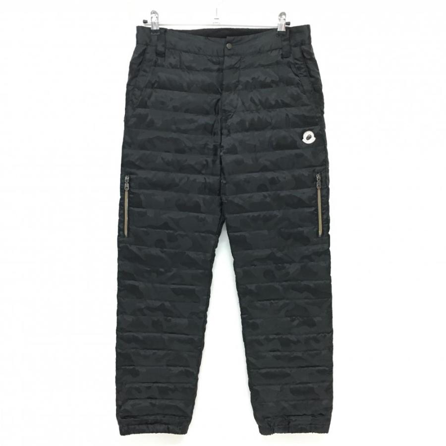 MARK&LONA（マークアンドロナ） ダウンパンツ 黒 迷彩 カモフラ スカル