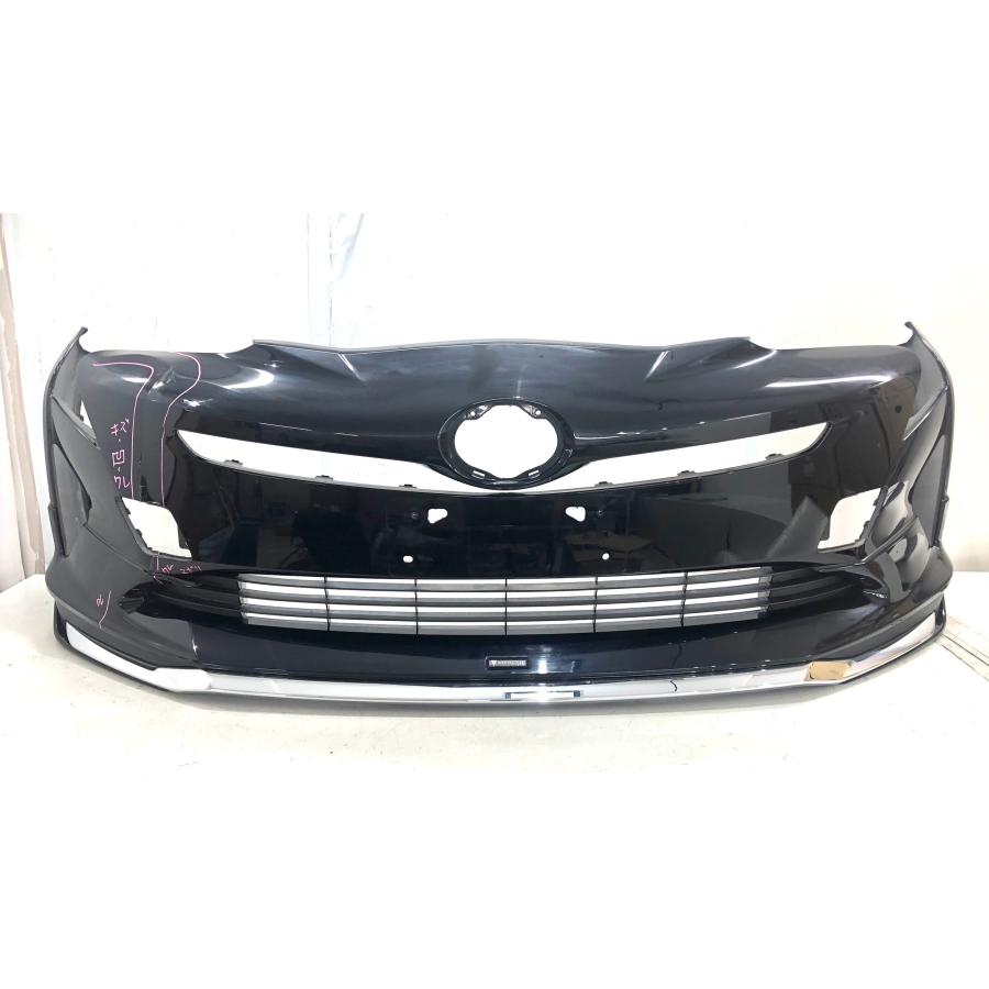 ♪モデリスタ♪プリウス ZVW50 前期 純正 フロントバンパー スポイラー