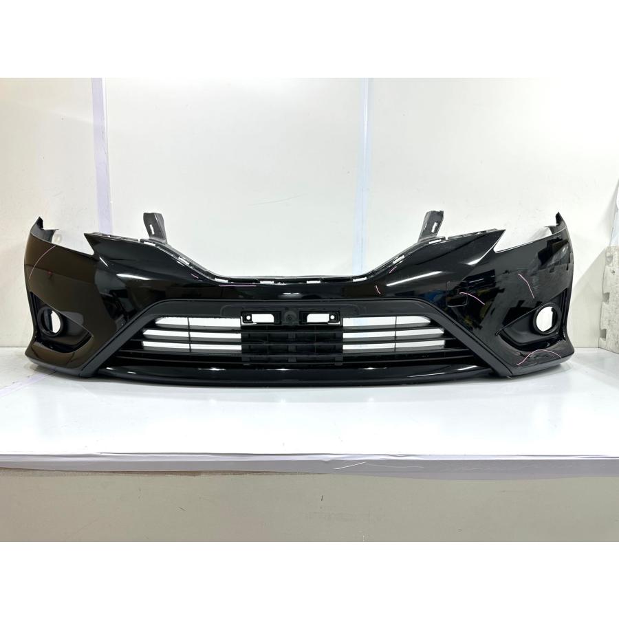 マークX GRX130 中期 純正フロントバンパー 黒202 52119-22B10 （B68